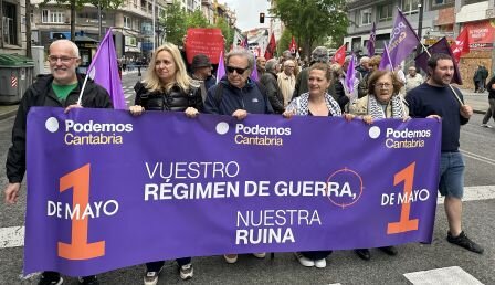 Representantes de Podemos Cantabria.