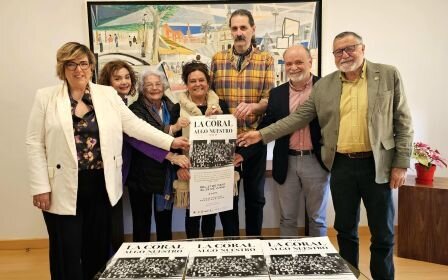 Presentación de la muestra en Torrelavega.