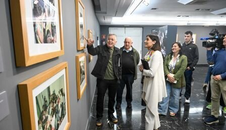 La exposición 'La gran travesía' en Santander.