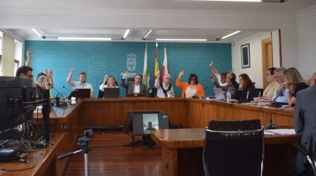 Celebración del Pleno en Piélagos.