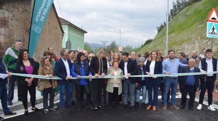 Inauguración de la carretera negra.
