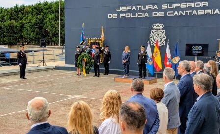 Un momento del acto de hoy.