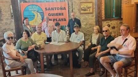 Un momento de la rueda de prensa. R.A.