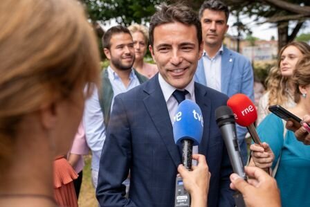 Pedro Casares en el Día Instituciones.