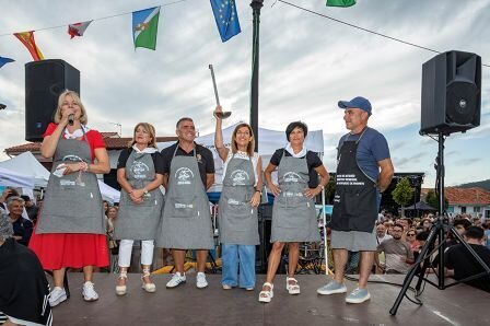 Entrega de los premios en Argoños.