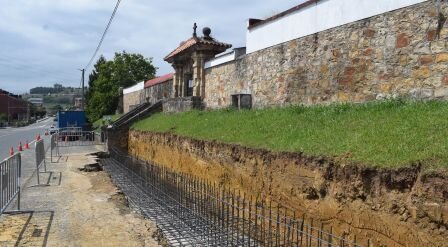 Mejoras en el acceso al cementerio de Parbayón.