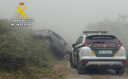 Coche accidentado.