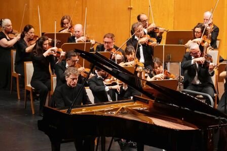 Un momento del concierto.