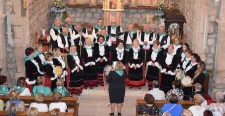 Concierto el día de la ofrenda floral.