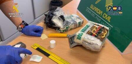 La droga está valorada en 1,5 millones de euros.