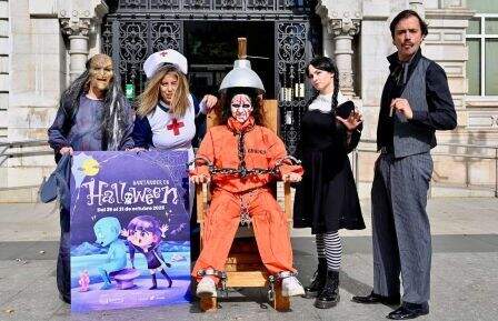 Santander se prepara para Halloween.