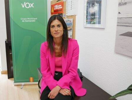 Laura Velasco, de Vox Santander.