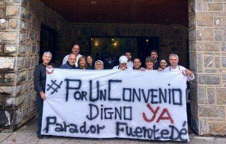 Plantilla del Parador de Fuente Dé.