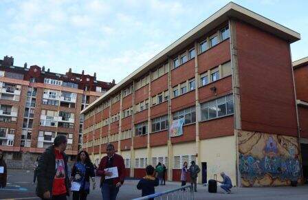 Vista del centro escolar.