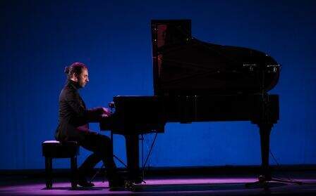 El pianista Hugo Selles.