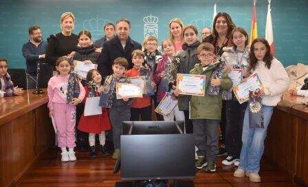 Entrega de los premios del Concurso de Dibujo Escolar.