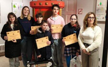 Entrega de premios en la Casa de Cultura.