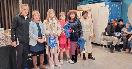 Premiados en el Torneo de Fútbol Sala. R.A.