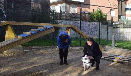 Parque canino en Liencres.