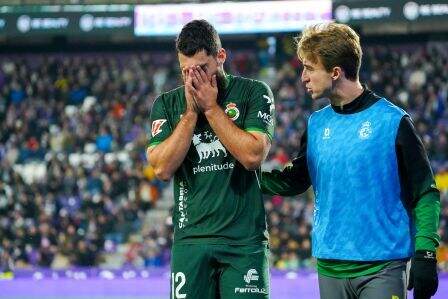 Villalibre fue sustituido por lesión.