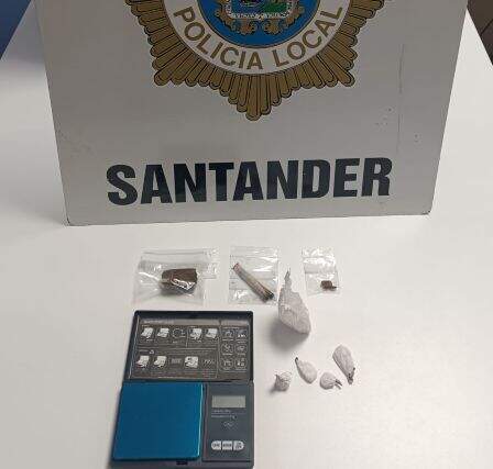 Material incautado por la Policía Local.