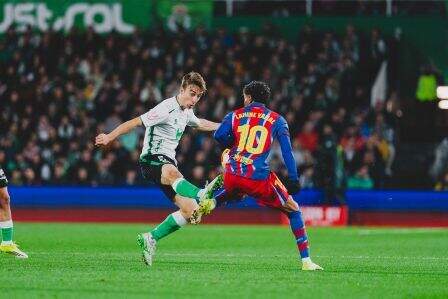 Lamine marcó el 0-2