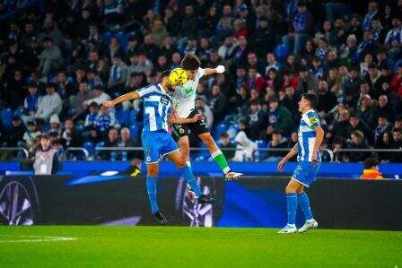 Los verdiblancos suman 44 puntos.