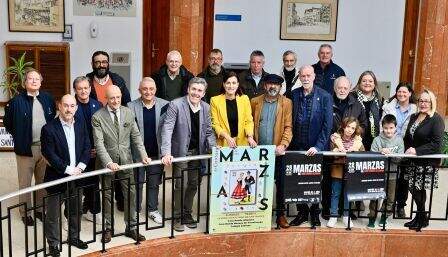 Presentación de las Marzas en Santander.