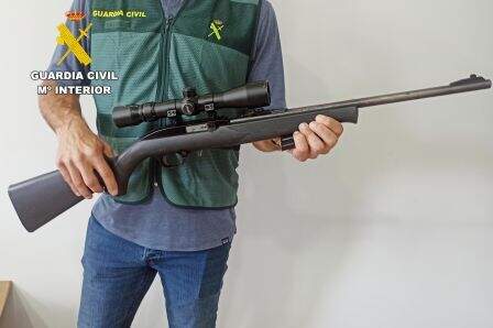 Armas aparecidas.