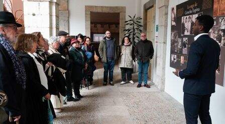 Muestra en el Parlamento de Cantabria.