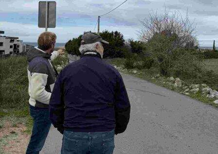 Visita a los accesos a Virgen del Mar.