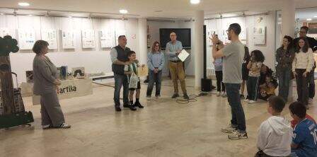 Entrega de los premios en la Sala Víctor de los Ríos. R.A.