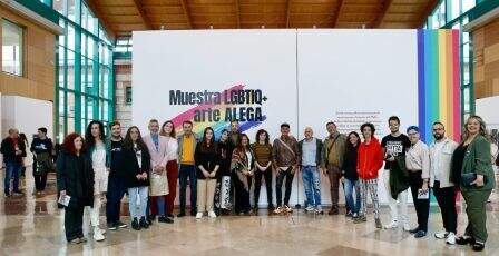 Muestra de arte organizada por Alega.