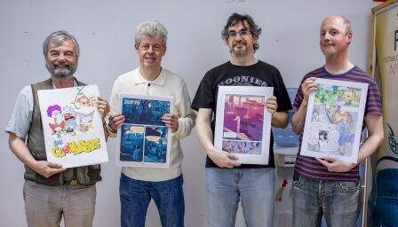 Jurado del Concurso de Cómic.
