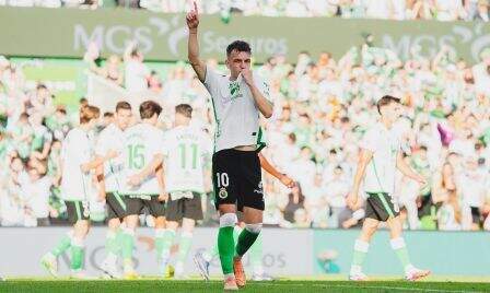 Los verdiblancos vencieron 4-1-
