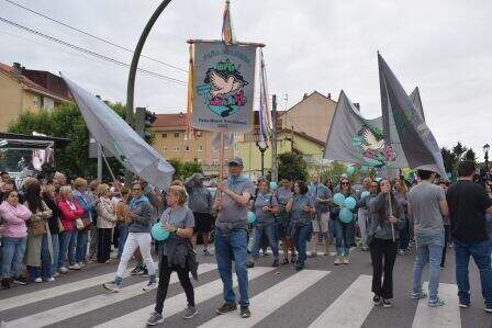 Participaron 1.800 peñistas.