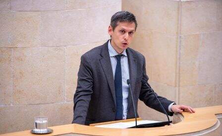 El diputado regional del PSOE, Mario Iglesias.