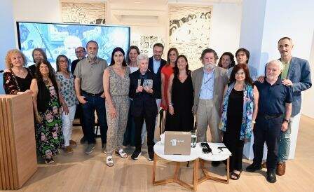 Homanaje al ilustrador en Santander.