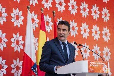 Pedro Casares en Reocín.