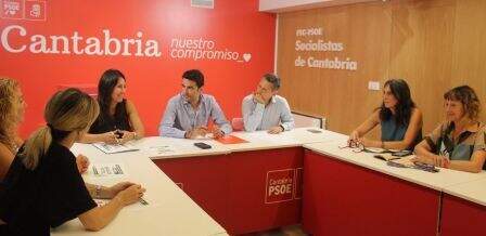 Reunión de los socialistas.