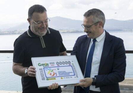 El director del FIS, Cosme Marina, a la izquierda.