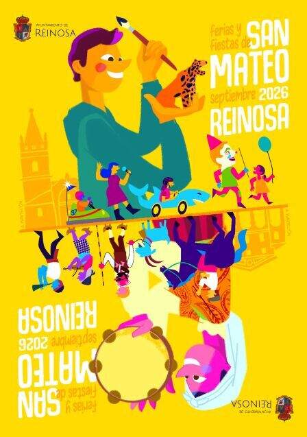 Cartel ganador del Concurso en Reinosa.