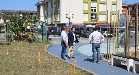Iniciadas las obras en el parque del barrio Las Cuartas.
