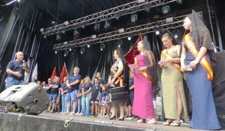 Las manolas en el pregón. R.A.